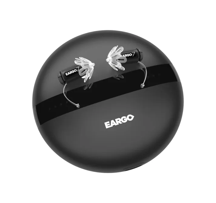 EARGO 7 OTC Hearing Aid - CIC is almost invisible, rechargeable and adaptable