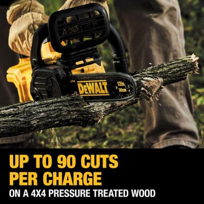 Pilarka łańcuchowa DEWALT 20V MAX XR, 12 cali, samo narzędzie (DCCS620B)