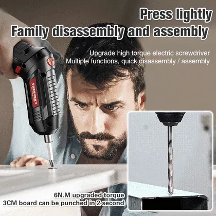 MJAA™ - the German multi-purpose and powerful electric screwdriver