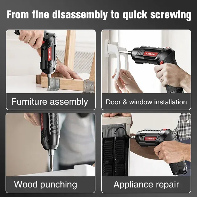 MJAA™ - the German multi-purpose and powerful electric screwdriver
