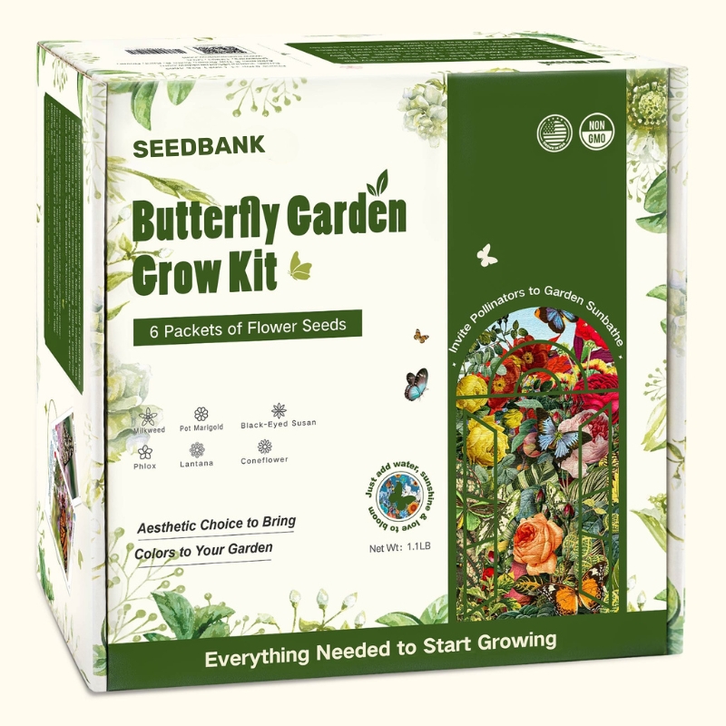 Seedbank Container Garden - Butterfly Garden Grow Kit