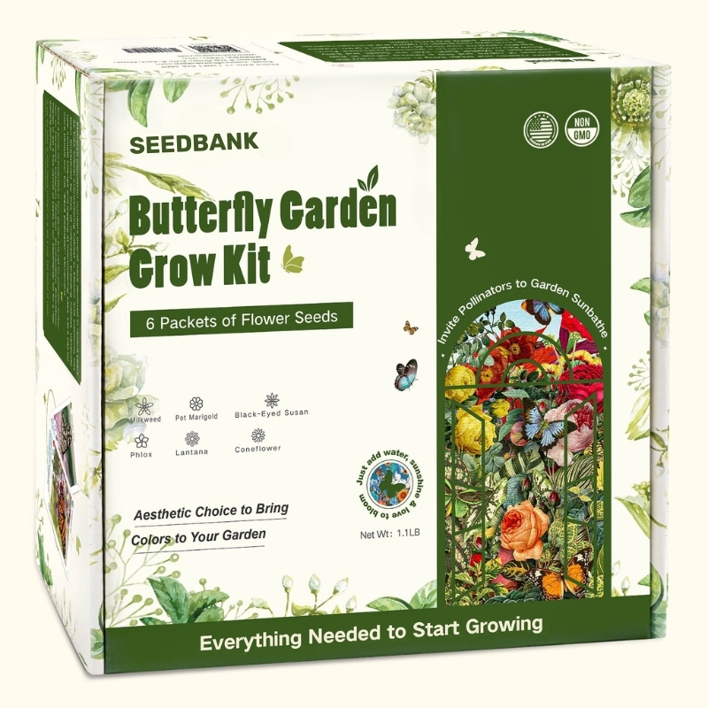 Seedbank Container Garden - Butterfly Garden Grow Kit