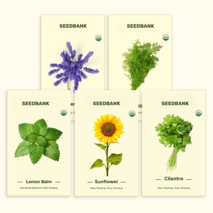 All-in-One Anti-Bug Companion Plant Seeds 5-Pack