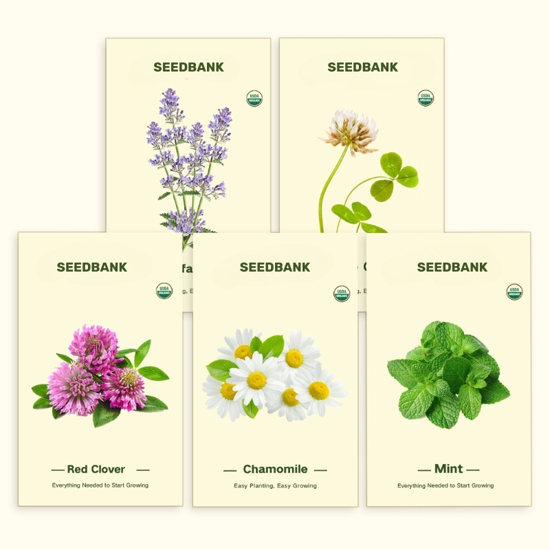 Seedbank All-in-One Nutrient Companion Plant Seeds 5-Pack