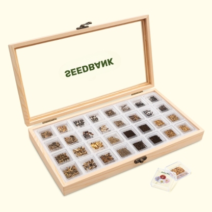 Seedbank Gift-Ready All-in-One Cut Flower Garden Seed Bank - 32 Seed Varieties