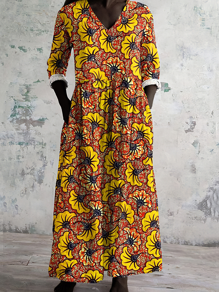 Maye Dress Gingko Leaf main image 1