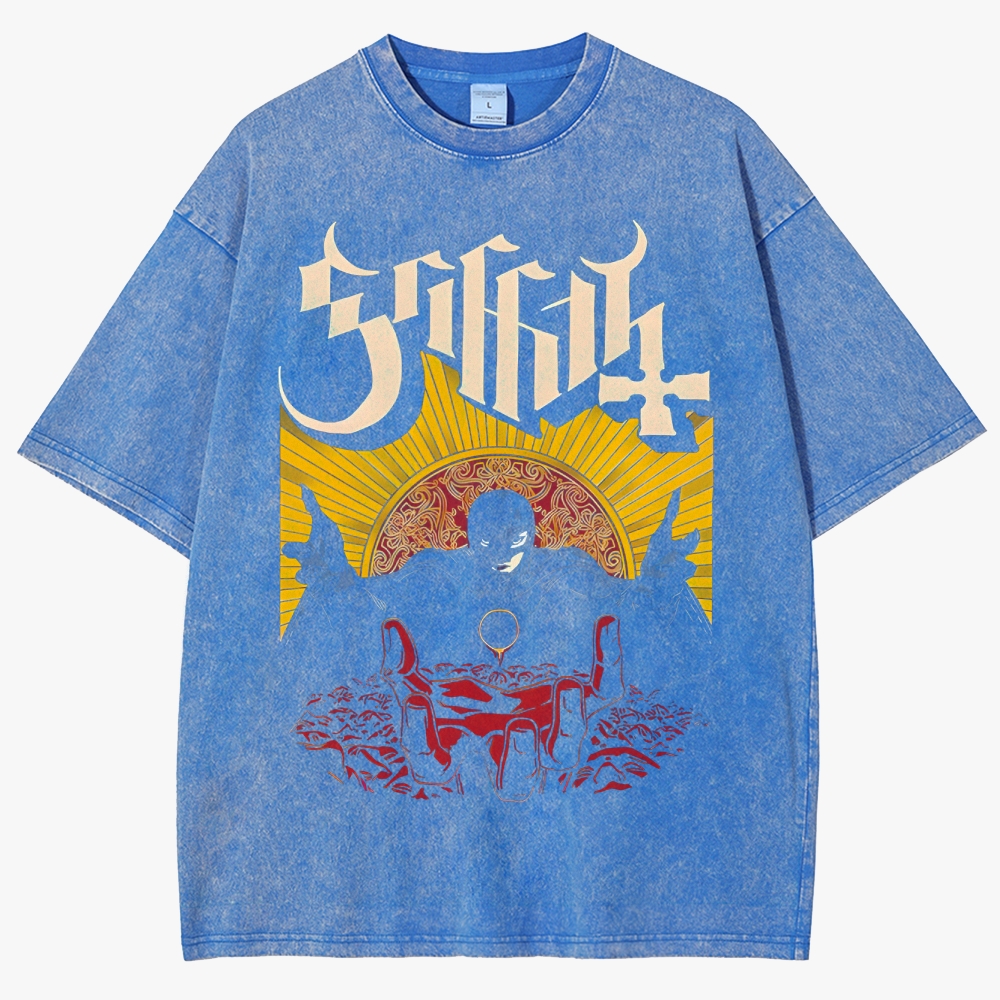 90s Manga Merch Guts Anime Berserk Unisex Fit Washed T-Shirt 