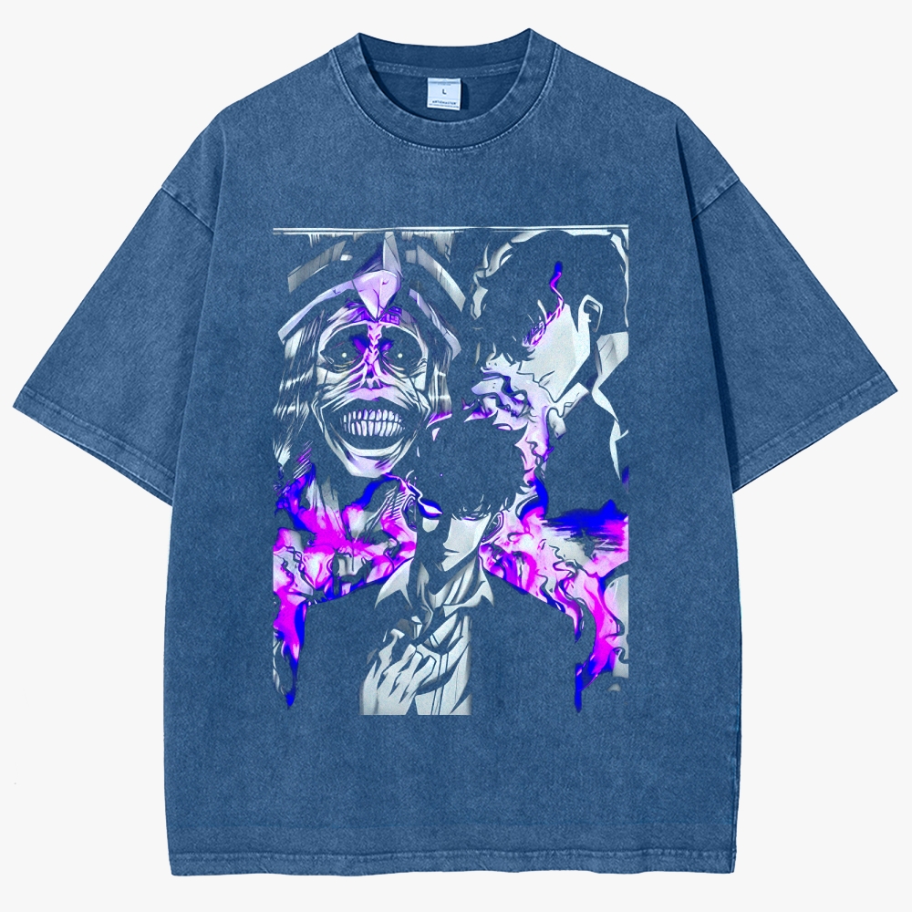 Solo Leveling Vintage Unisex Fit Washed T-Shirt