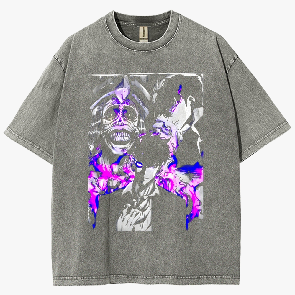 Solo Leveling Vintage Unisex Fit Washed T-Shirt