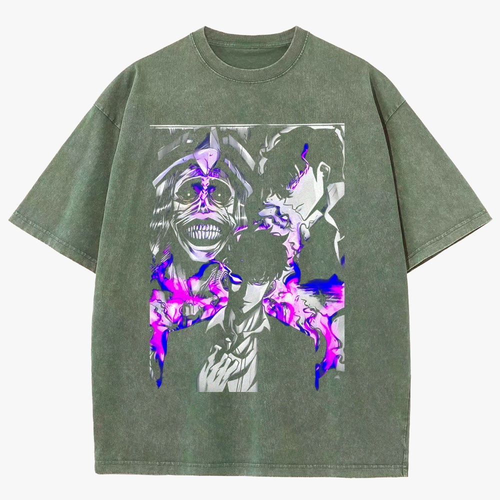 Solo Leveling Vintage Unisex Fit Washed T-Shirt