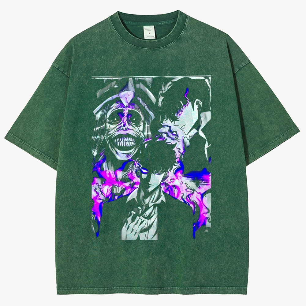 Solo Leveling Vintage Unisex Fit Washed T-Shirt