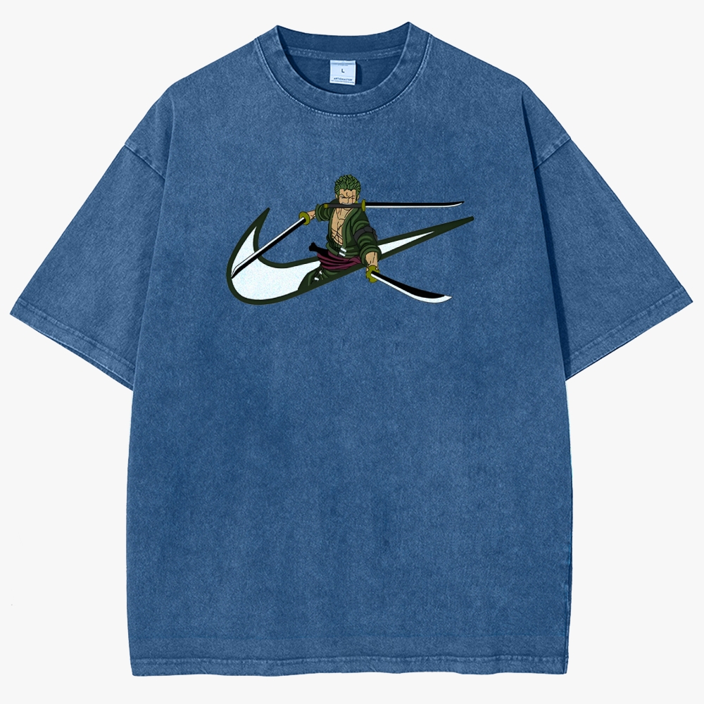 One Piece Anime Unisex Fit Washed T-Shirt