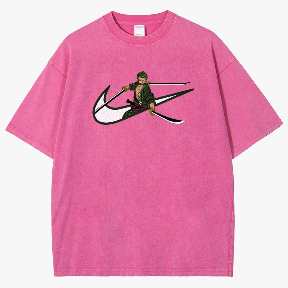 One Piece Anime Unisex Fit Washed T-Shirt