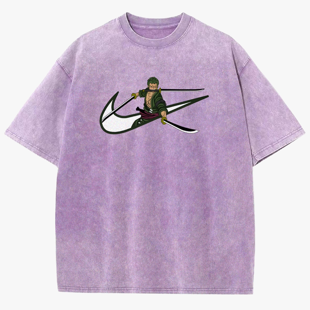 One Piece Anime Unisex Fit Washed T-Shirt