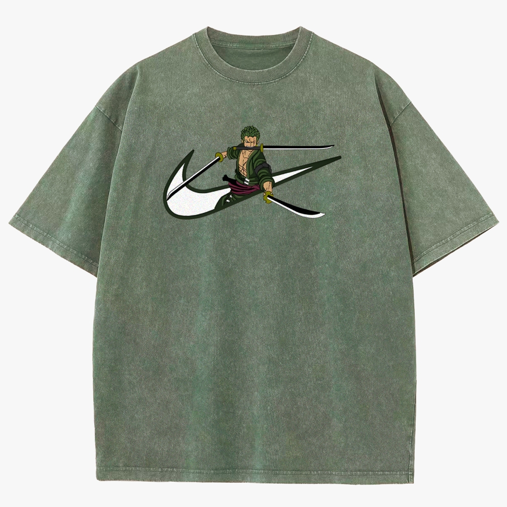 One Piece Anime Unisex Fit Washed T-Shirt