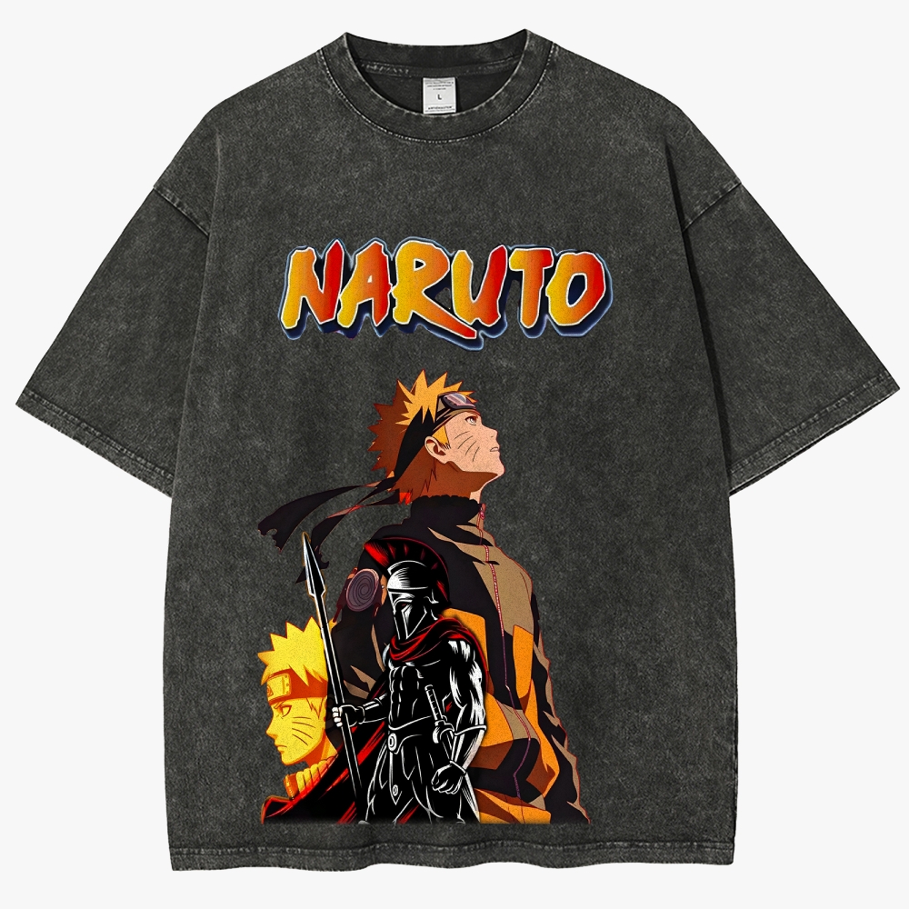 Naruto Unisex Fit Washed T-Shirt 