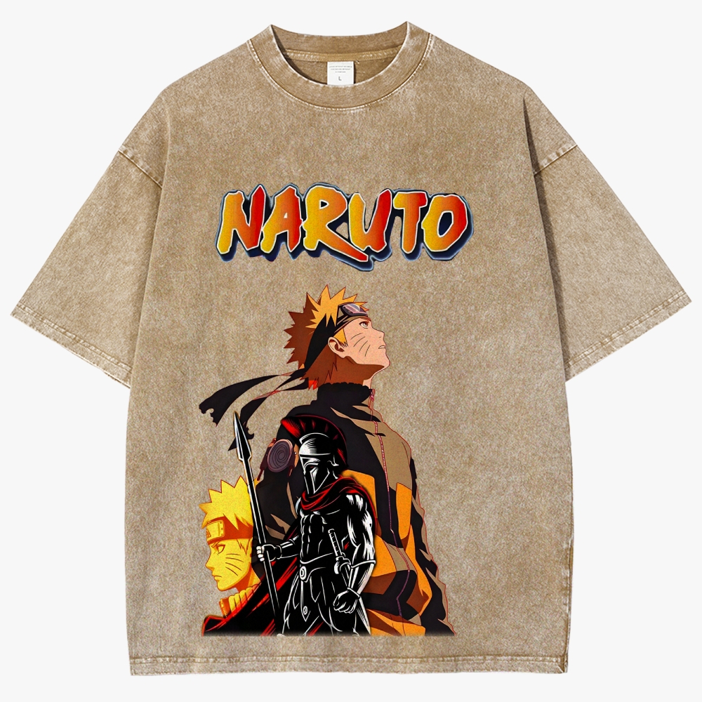 Naruto Unisex Fit Washed T-Shirt 