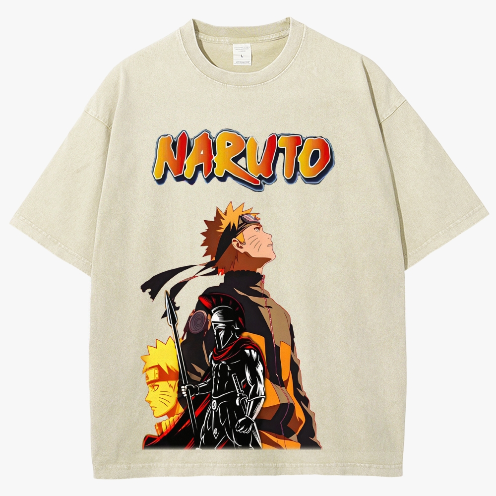 Naruto Unisex Fit Washed T-Shirt 