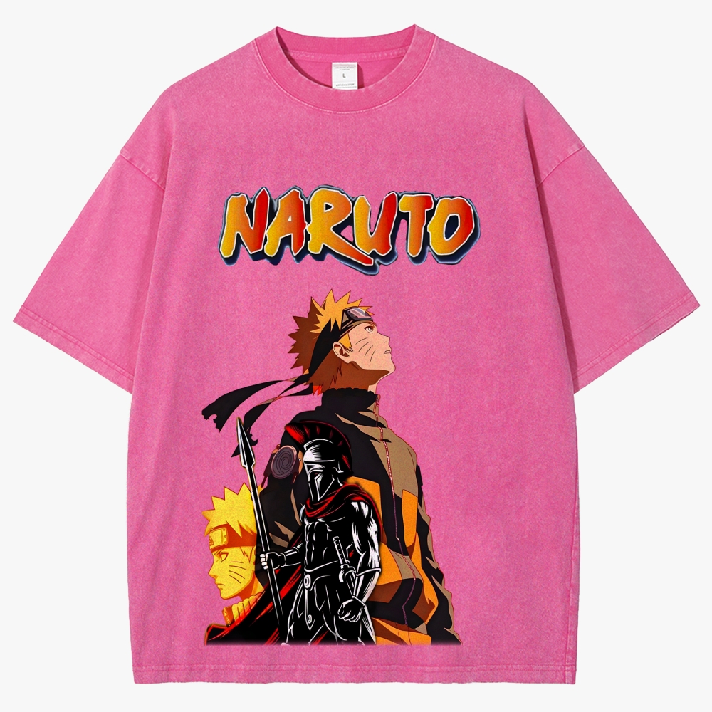 Naruto Unisex Fit Washed T-Shirt 