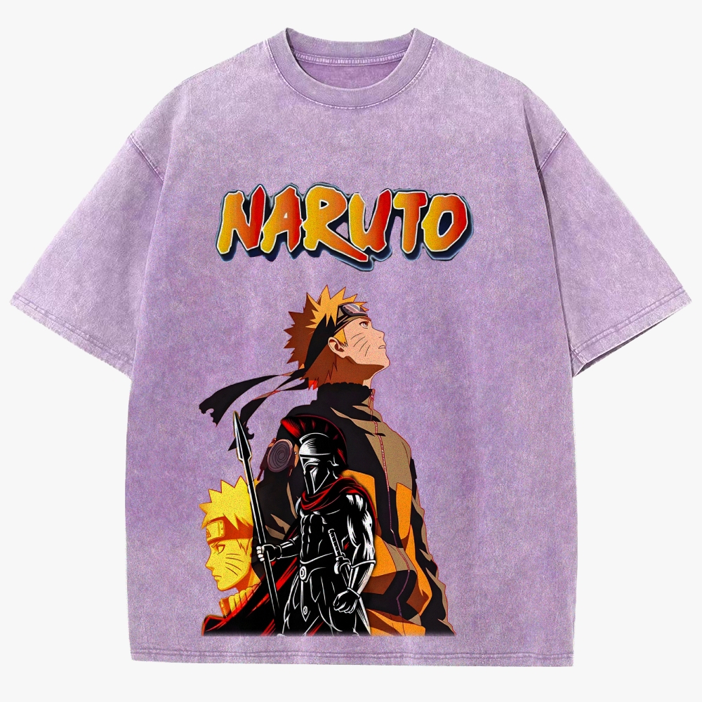 Naruto Unisex Fit Washed T-Shirt 