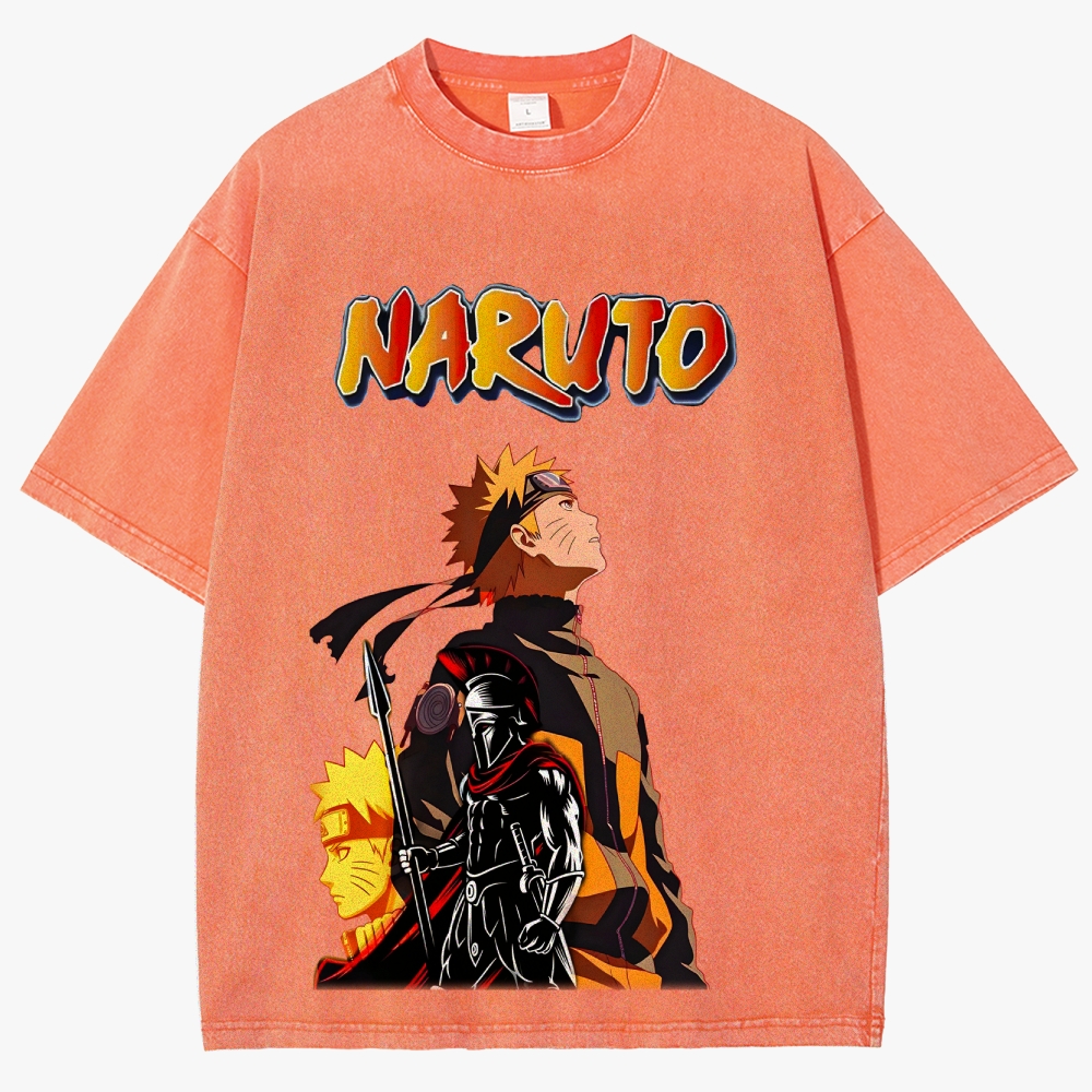 Naruto Unisex Fit Washed T-Shirt 