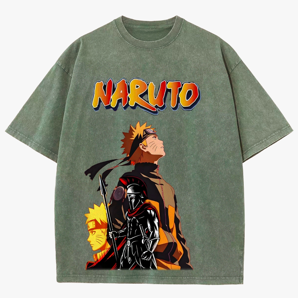Naruto Unisex Fit Washed T-Shirt 
