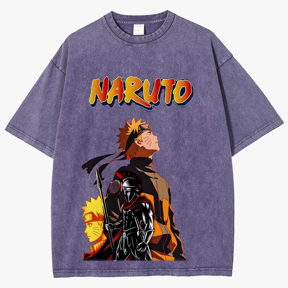 Naruto Unisex Fit Washed T-Shirt 