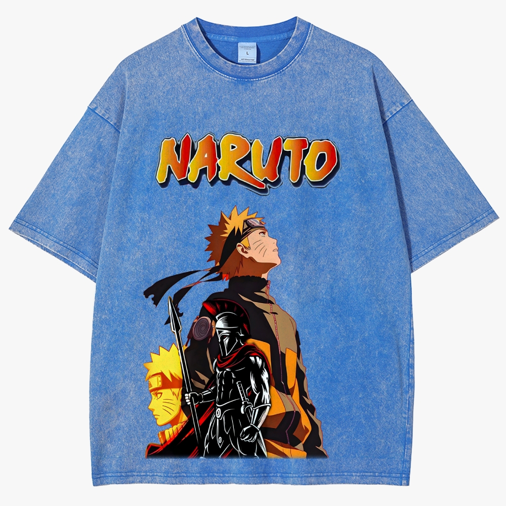 Naruto Unisex Fit Washed T-Shirt 