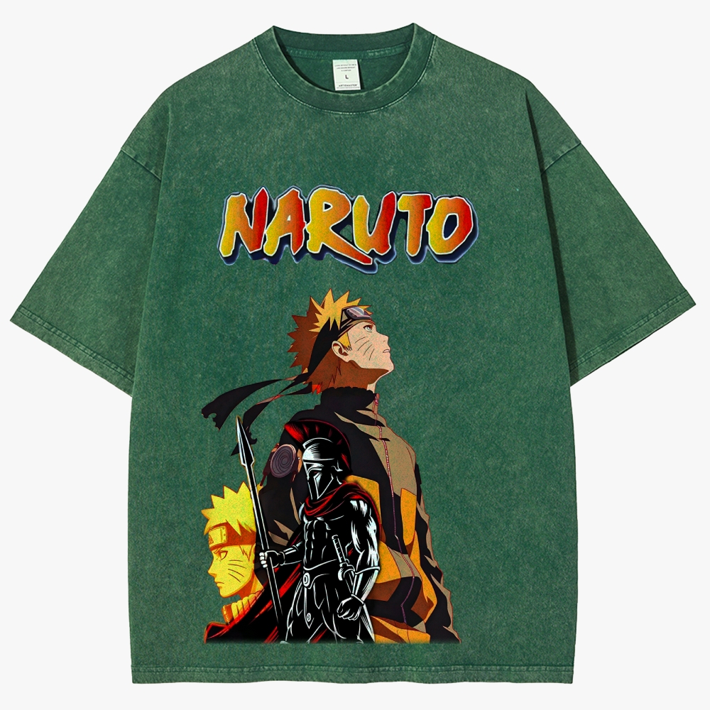 Naruto Unisex Fit Washed T-Shirt 