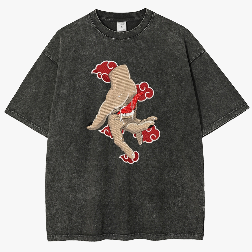 Naruto Unisex Fit Washed T-Shirt