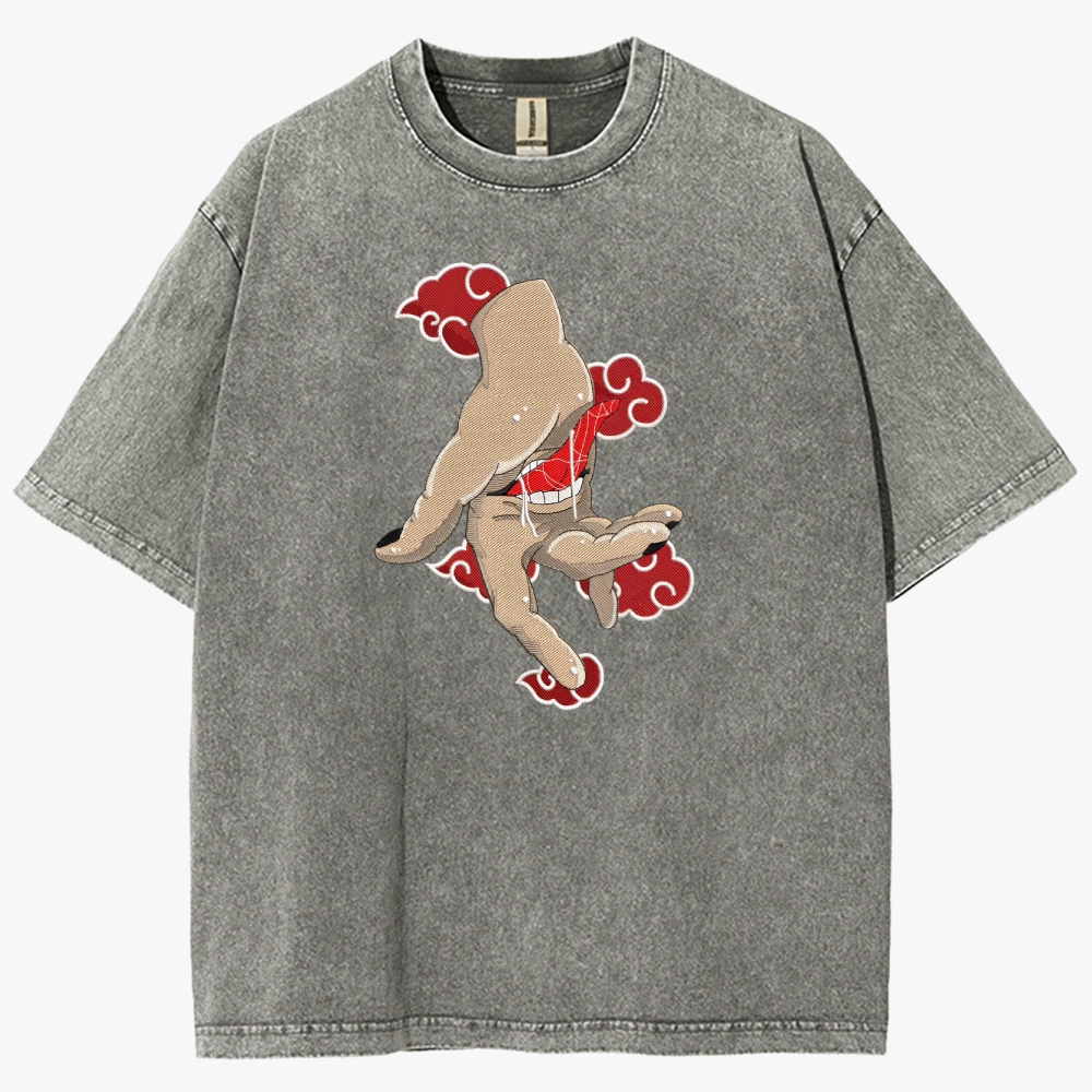Naruto Unisex Fit Washed T-Shirt