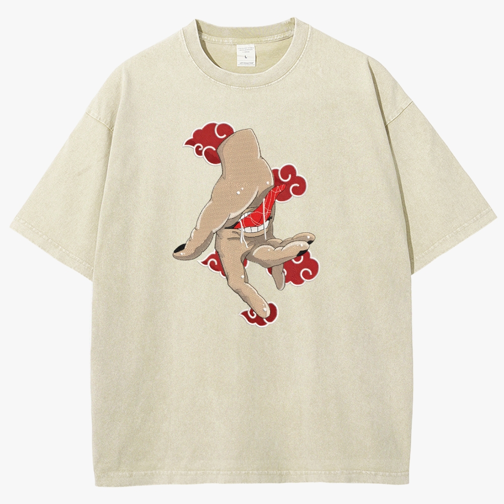Naruto Unisex Fit Washed T-Shirt