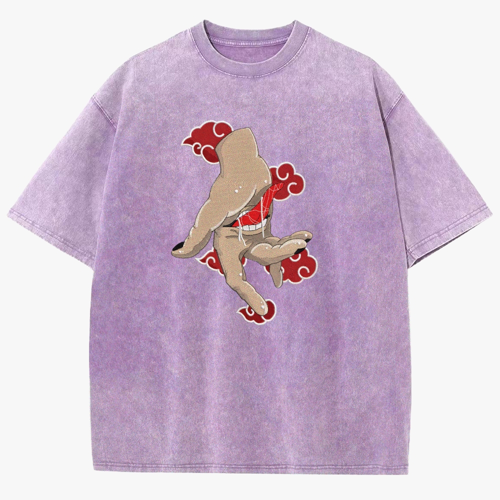 Naruto Unisex Fit Washed T-Shirt