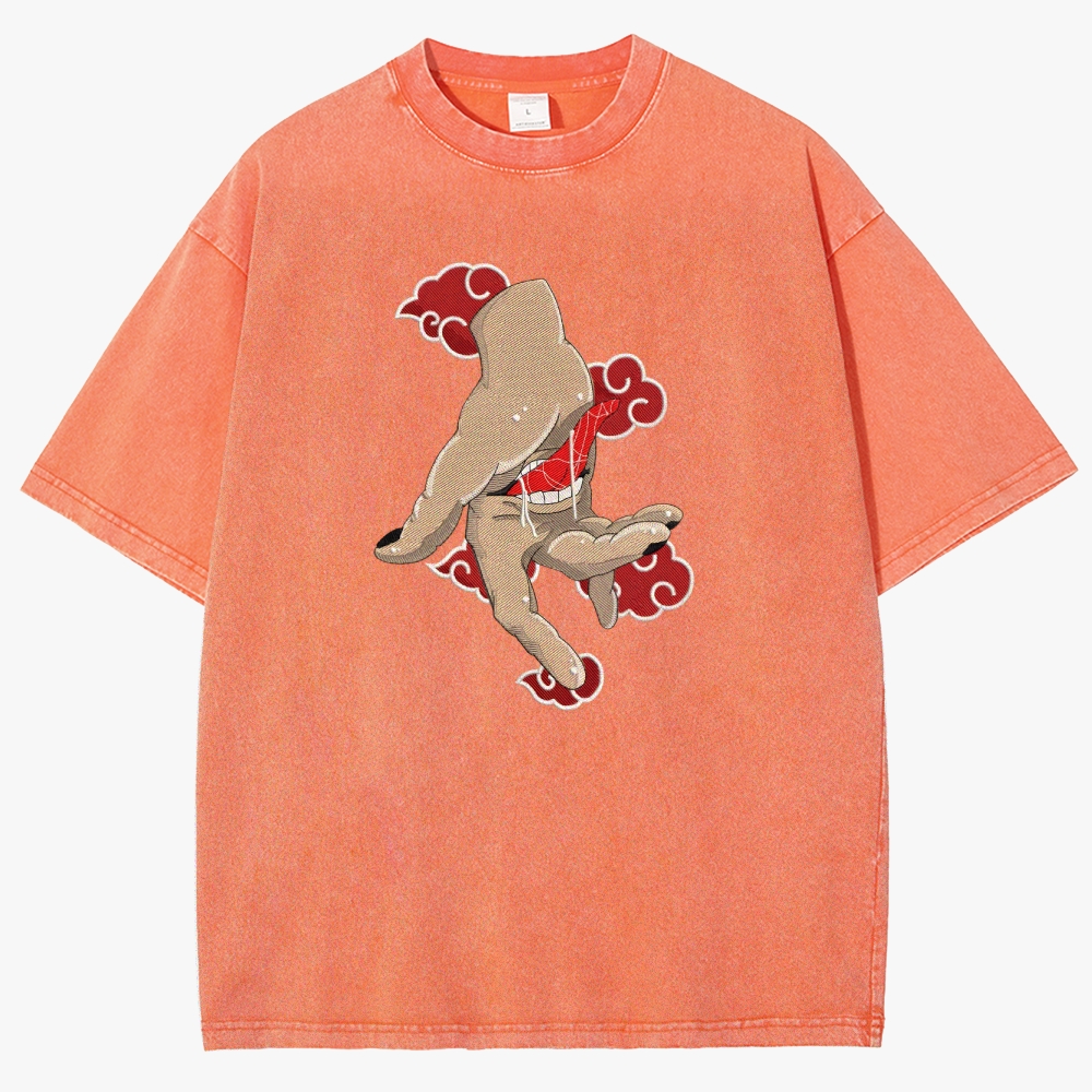 Naruto Unisex Fit Washed T-Shirt