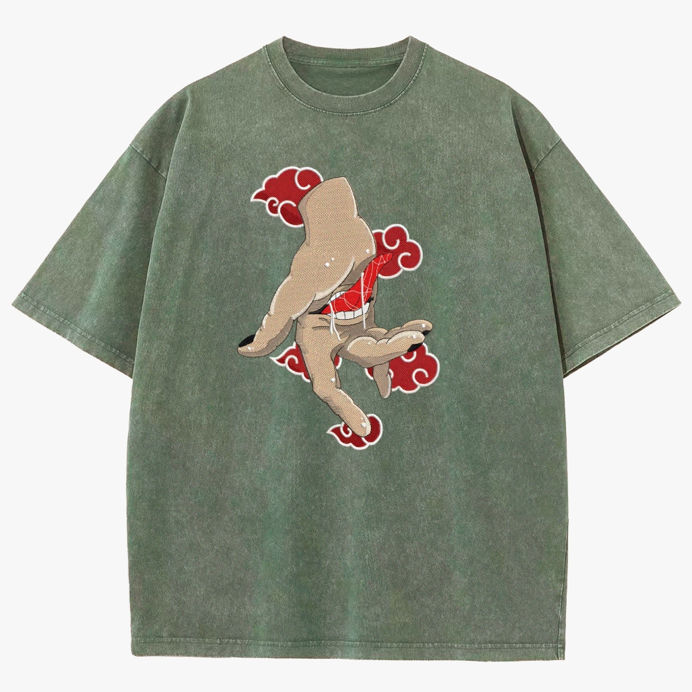 Naruto Unisex Fit Washed T-Shirt