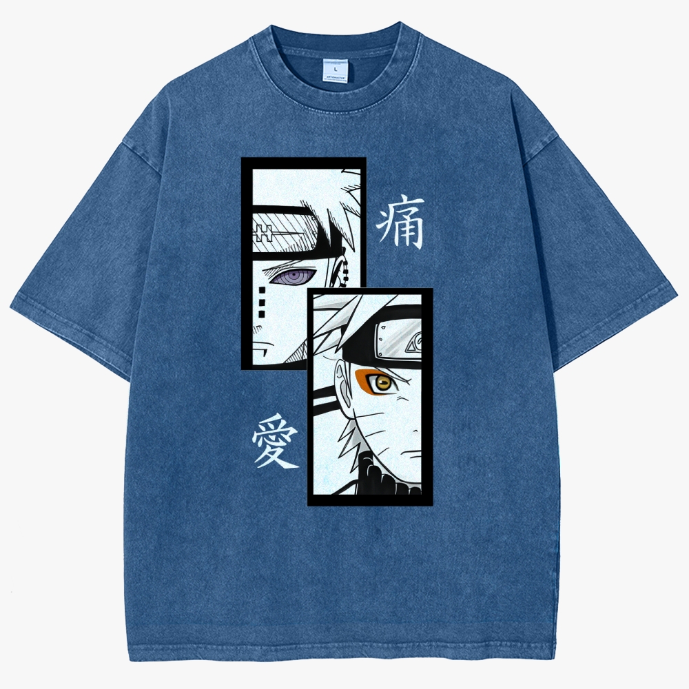 Naruto Unisex Fit Washed T-Shirt