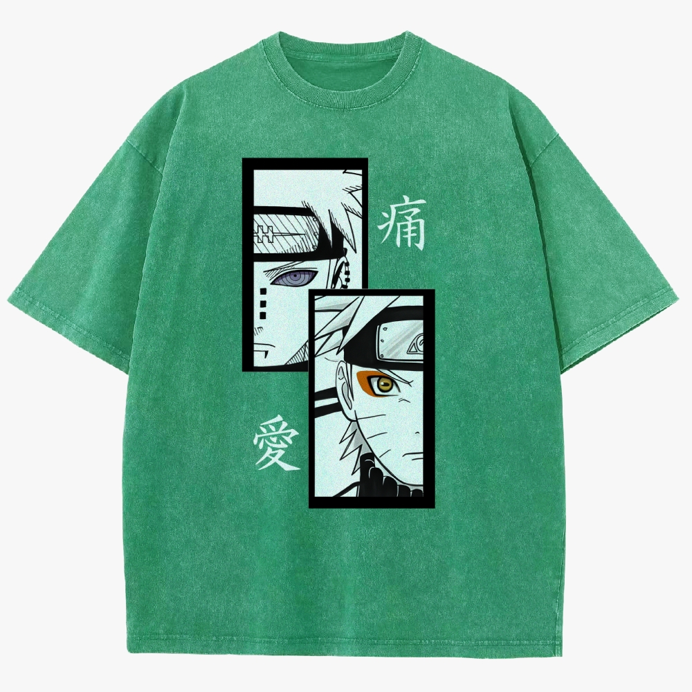 Naruto Unisex Fit Washed T-Shirt