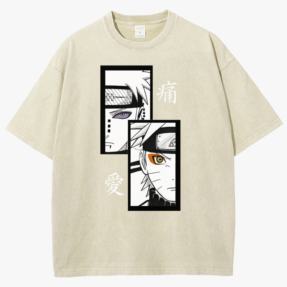 Naruto Unisex Fit Washed T-Shirt