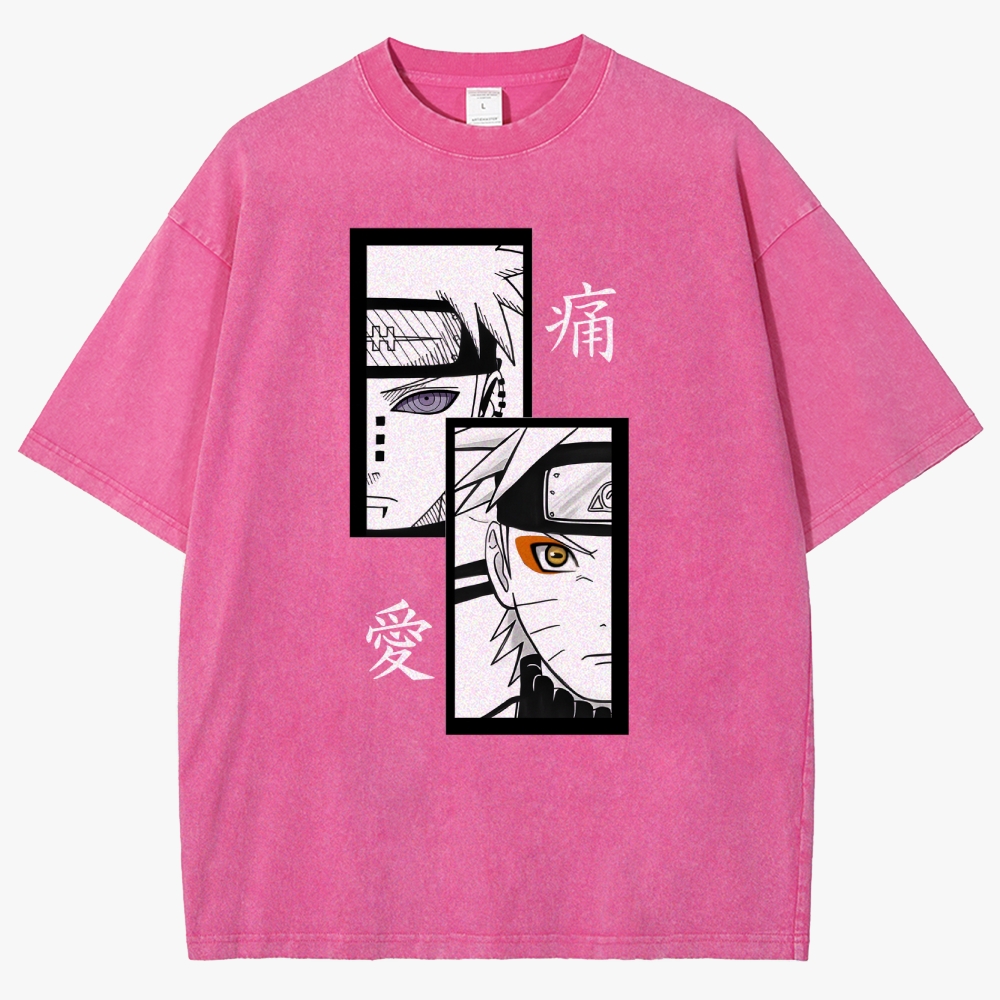 Naruto Unisex Fit Washed T-Shirt