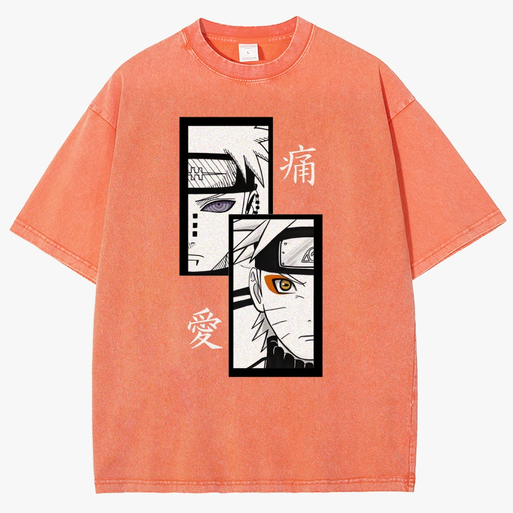 Naruto Unisex Fit Washed T-Shirt