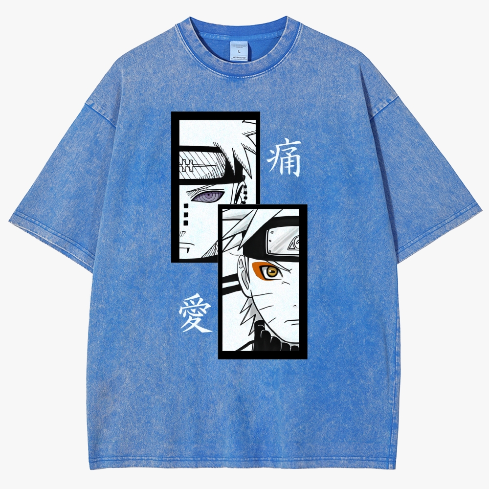 Naruto Unisex Fit Washed T-Shirt