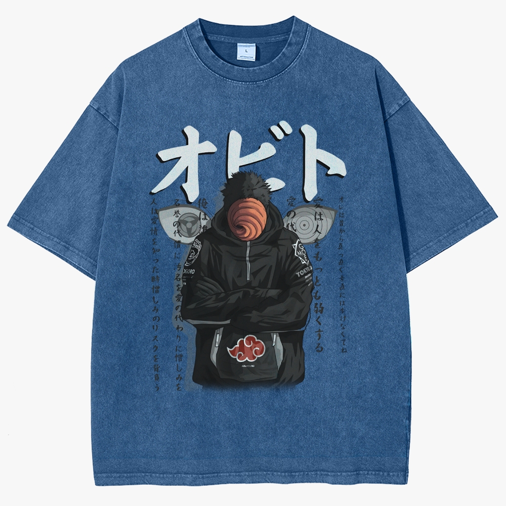 Naruto Unisex Fit Washed T-Shirt