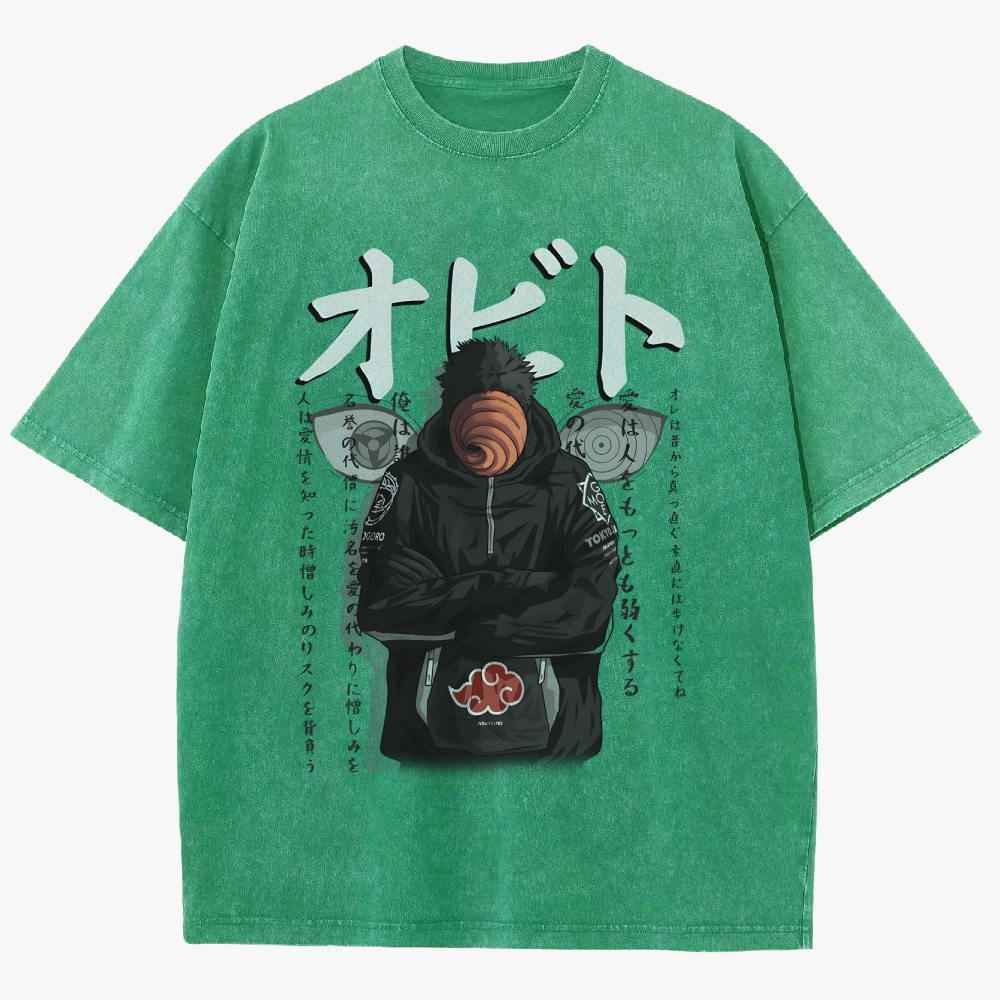 Naruto Unisex Fit Washed T-Shirt