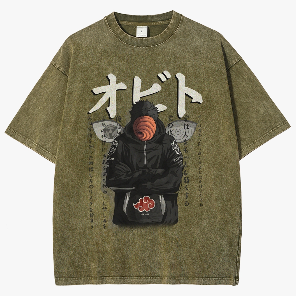 Naruto Unisex Fit Washed T-Shirt