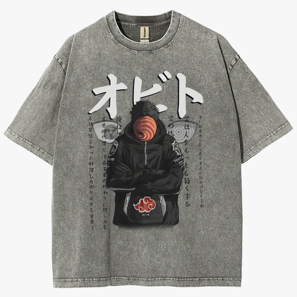 Naruto Unisex Fit Washed T-Shirt
