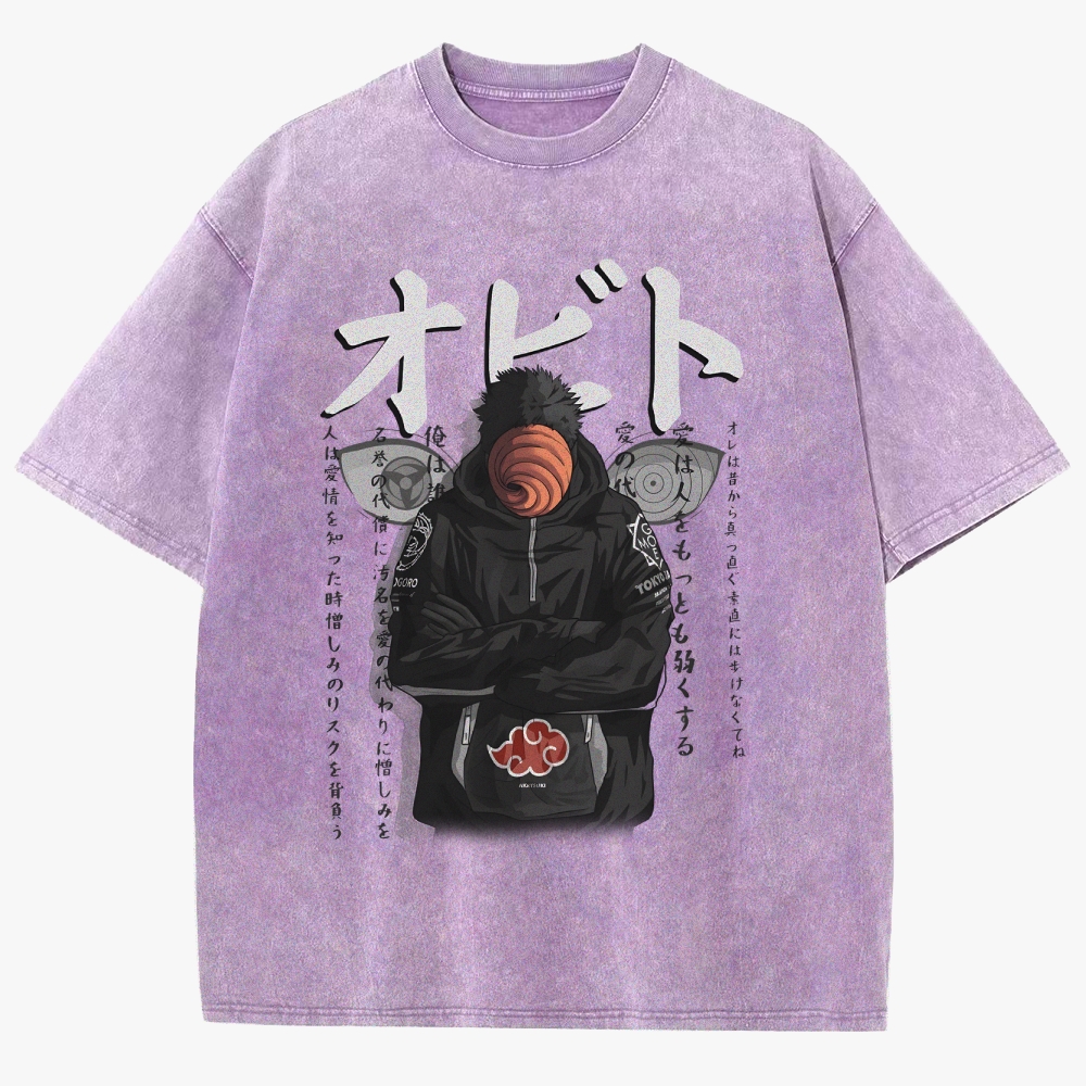 Naruto Unisex Fit Washed T-Shirt