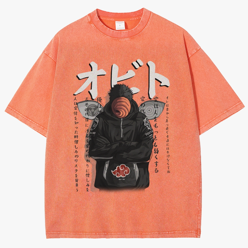 Naruto Unisex Fit Washed T-Shirt