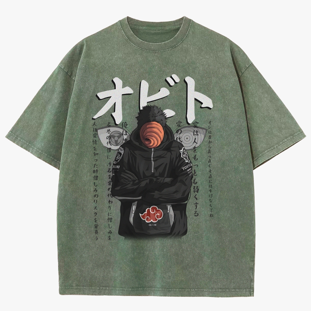 Naruto Unisex Fit Washed T-Shirt