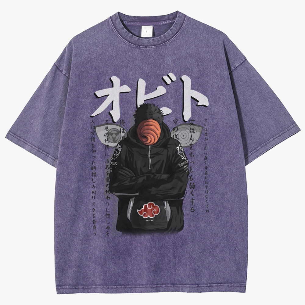 Naruto Unisex Fit Washed T-Shirt