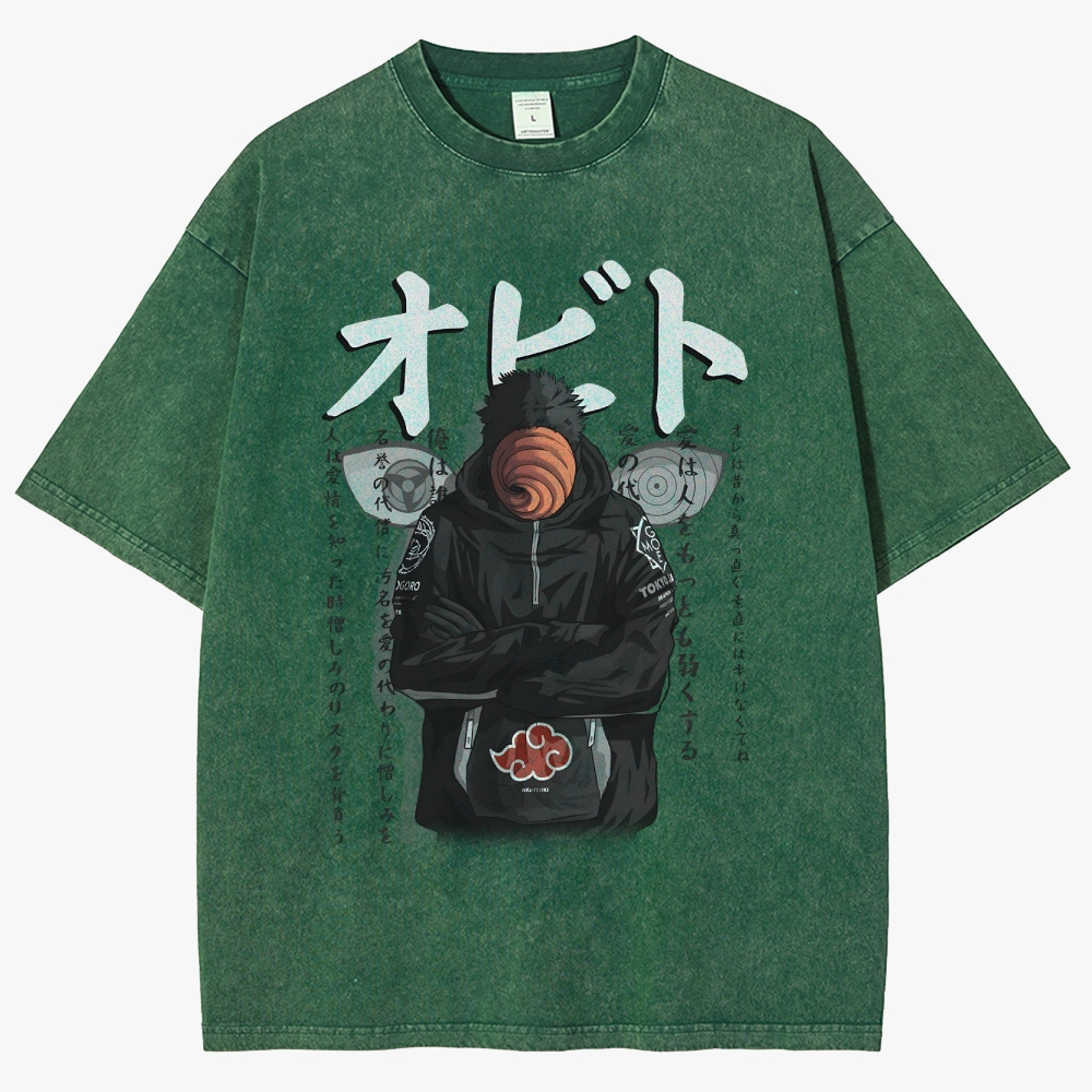 Naruto Unisex Fit Washed T-Shirt